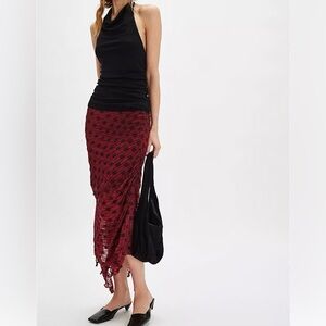 Free People Margot Convertible Maxi Skirt Sz Sm BNWOT